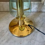 Pair of vintage Italian F.Fabbian bedside lamps