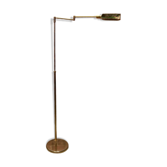 Golden floor lamp