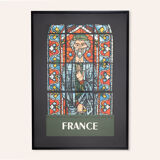 Affiche de voyage SNCF, 87 x 124 cmFrance - La Cathédrale de Bourges
