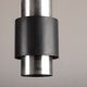 Large Danish aluminum pendant light, Zénith model by Jo Hammerborg for Fog & Mørup 1960.