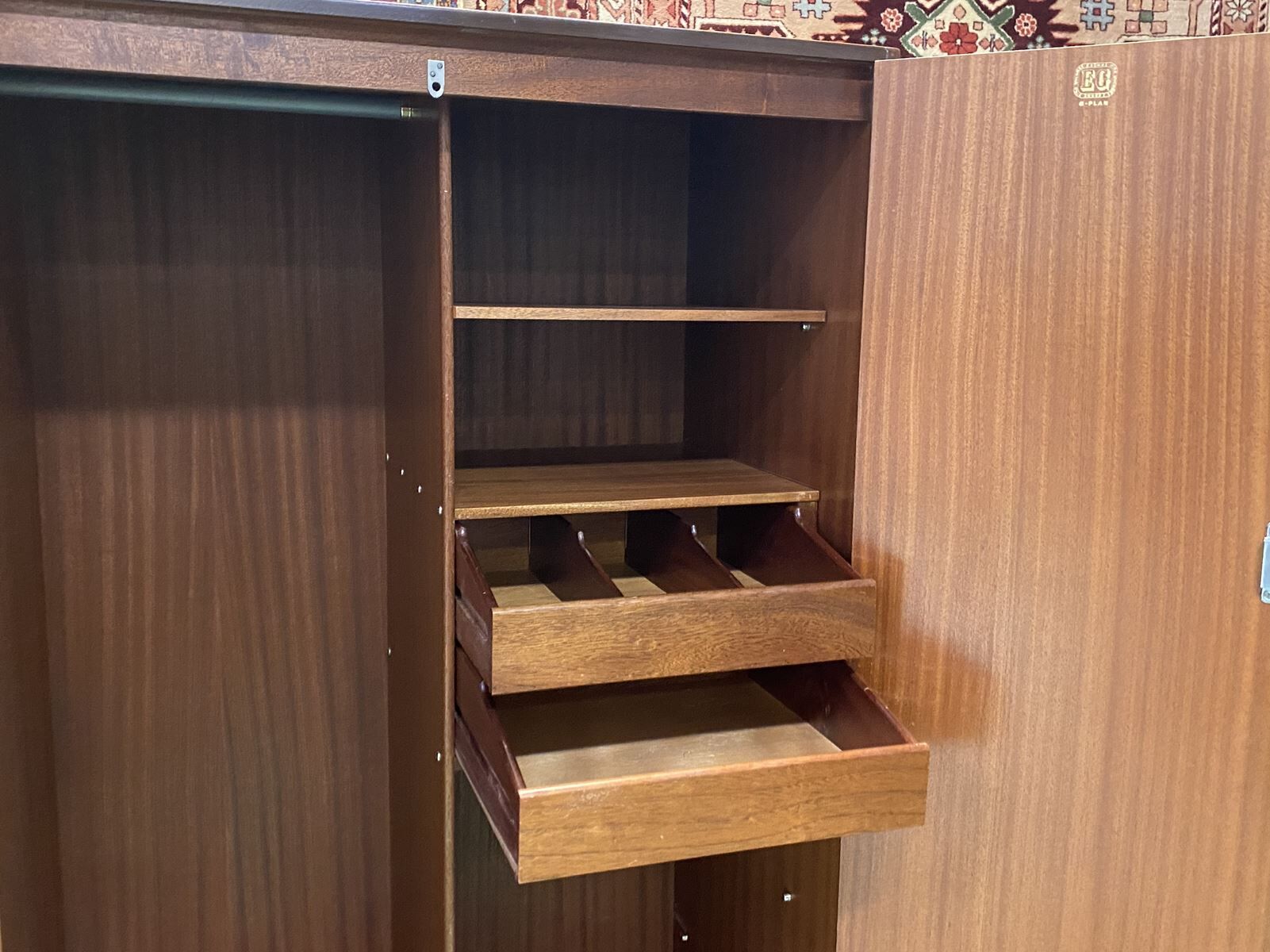 Dressing G-Plan in teak from the 70s