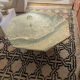 Octagonal marble coffee table