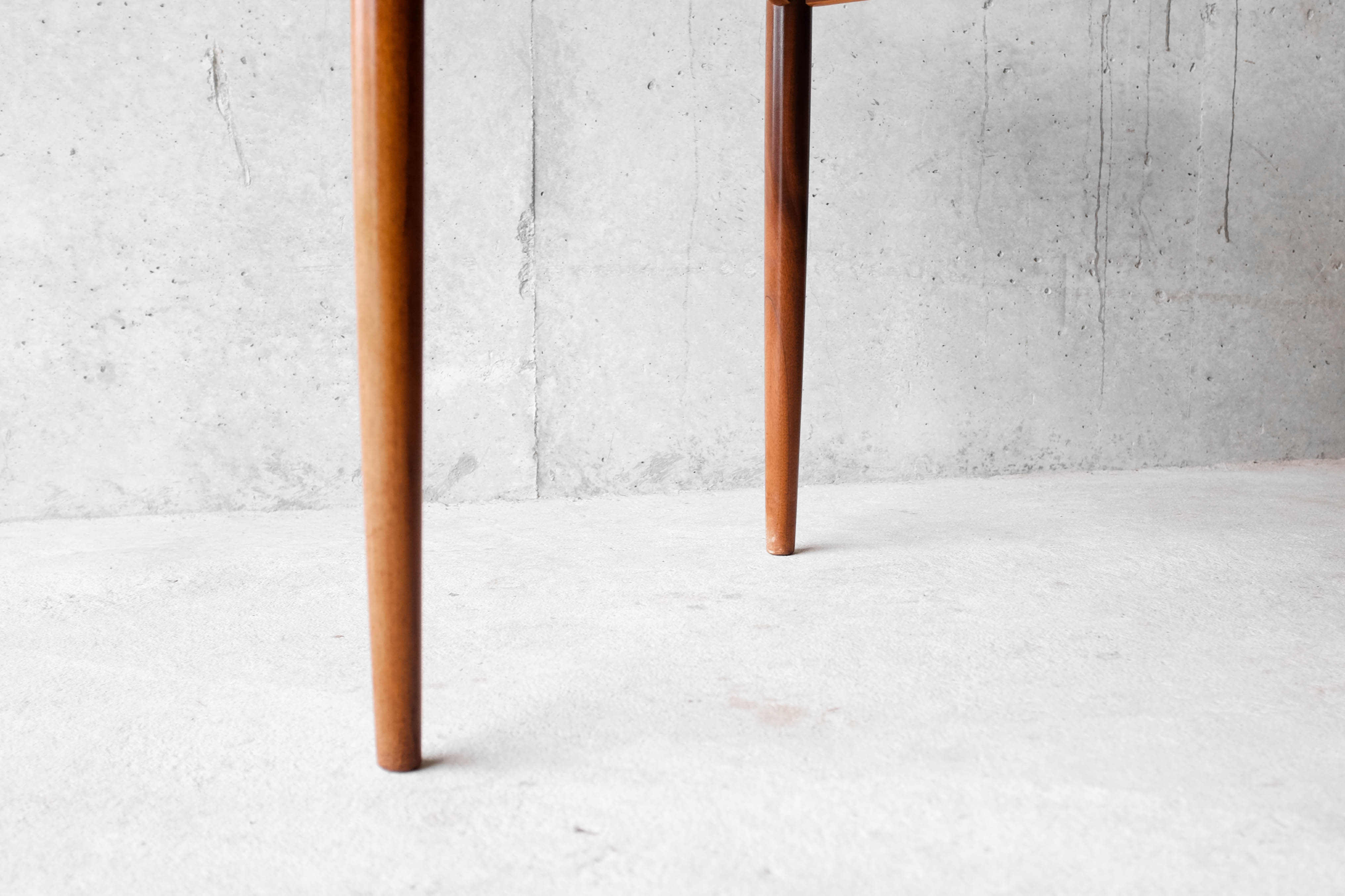 Scandinavian dining table extendable teak - 1960