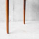 Scandinavian dining table extendable teak - 1960
