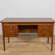Mid-Century Freestanding Teak Desk, Denmark, 1960s