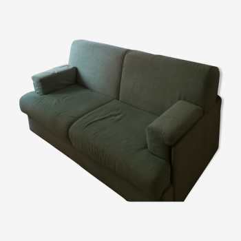 Green almond & convertible sofa