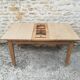 Oak farmhouse table