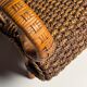 Rattan armchair 1950s vintage