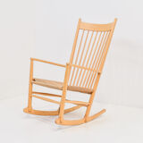 Rocking-chair J16 par Hans Wegner pour Fdb Møbler