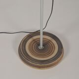 Danish ceramic floor lamp by Lyskaer Belysning, 1970s