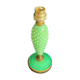 Floor lamp.old green opaline glass