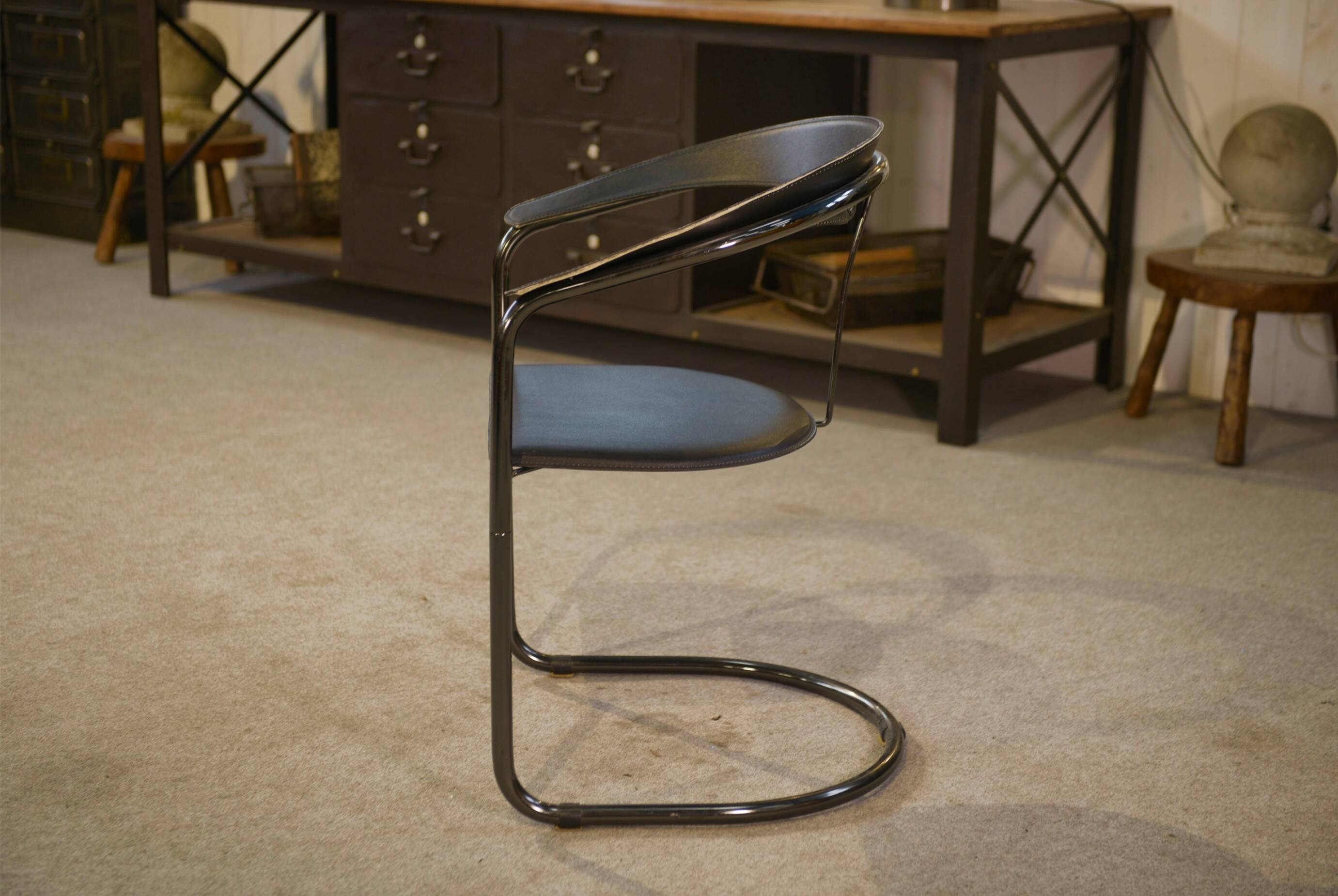 Design armchair by Arrben Italy 1980s