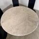 Old vintage Italian design marble table from the 70s