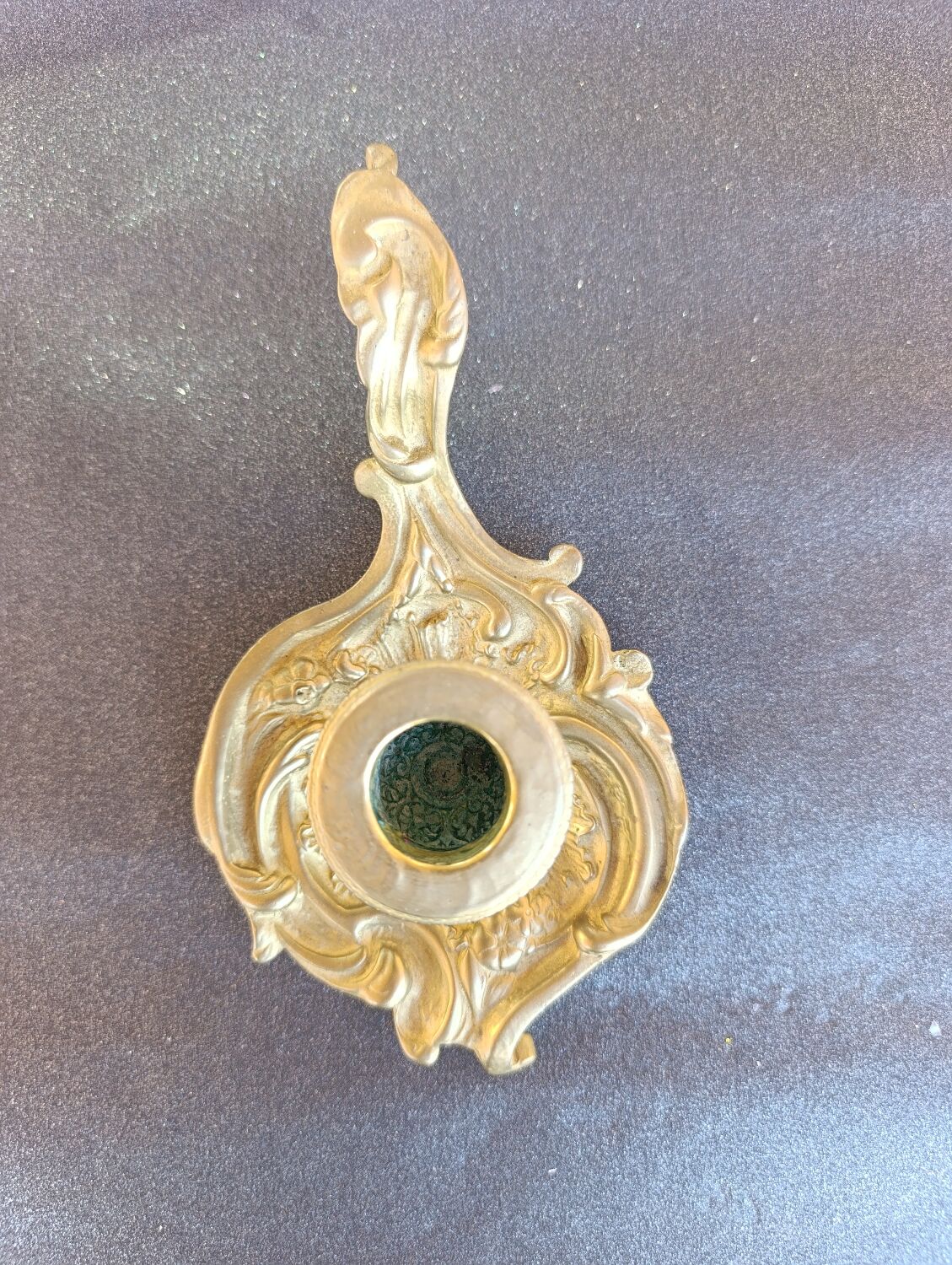 Antique hand candlestick