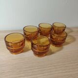 Amber egg cups Lever