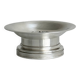 Silver-plated metal butter dish Coquillor