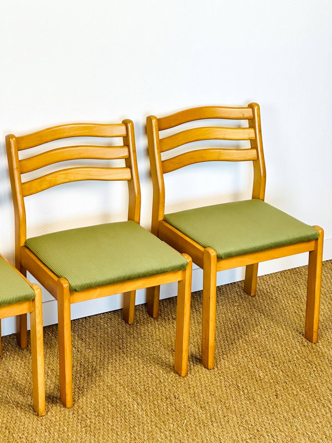 4 vintage Scandinavian chairs from the 1960s