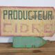 Producer sign