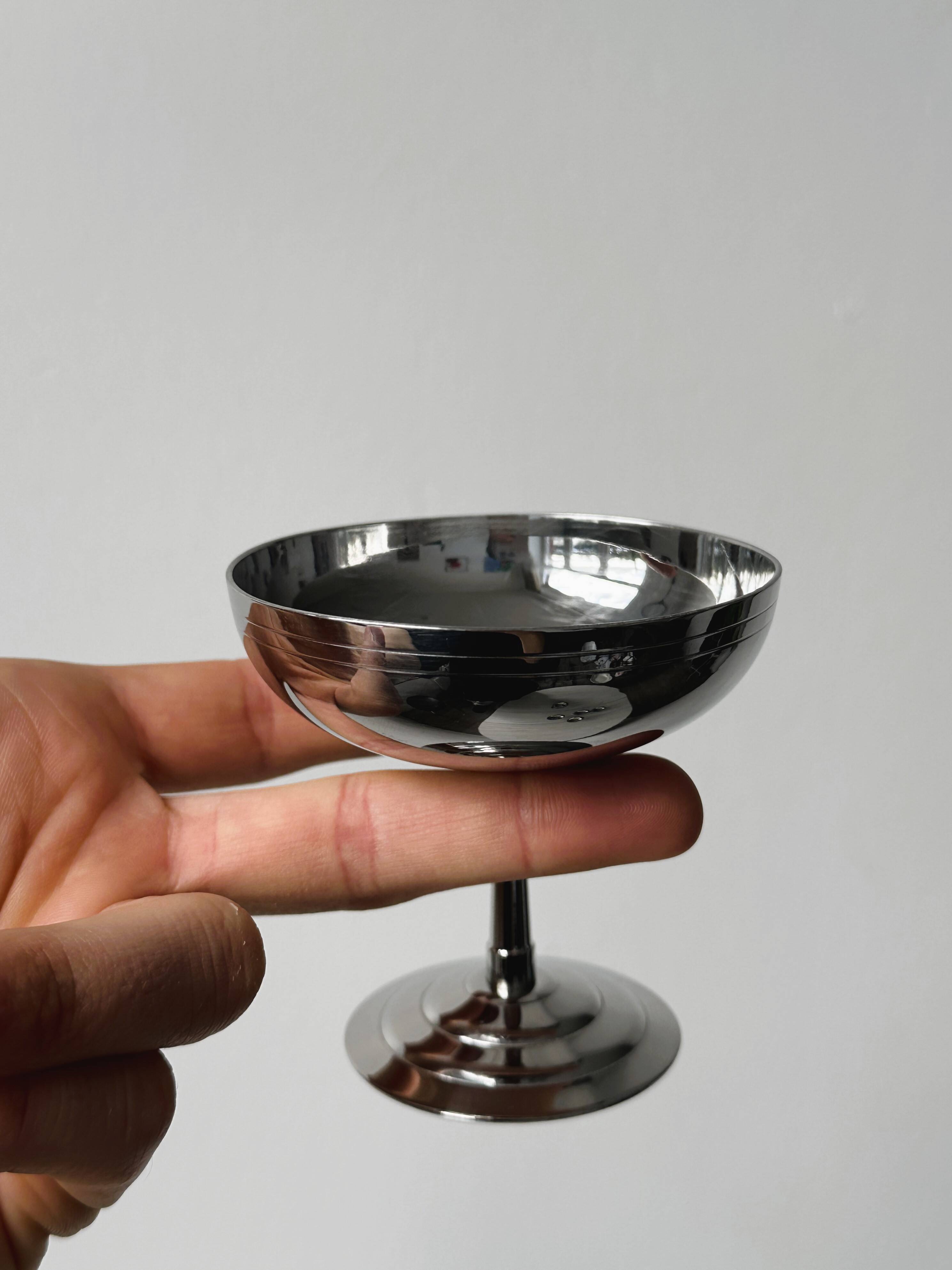 Etang Remy stainless steel bowls - Dessert service