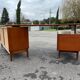 Desk Jacques Hauville 1960 bema and enfilade desk