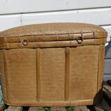 Old trunk rice straw