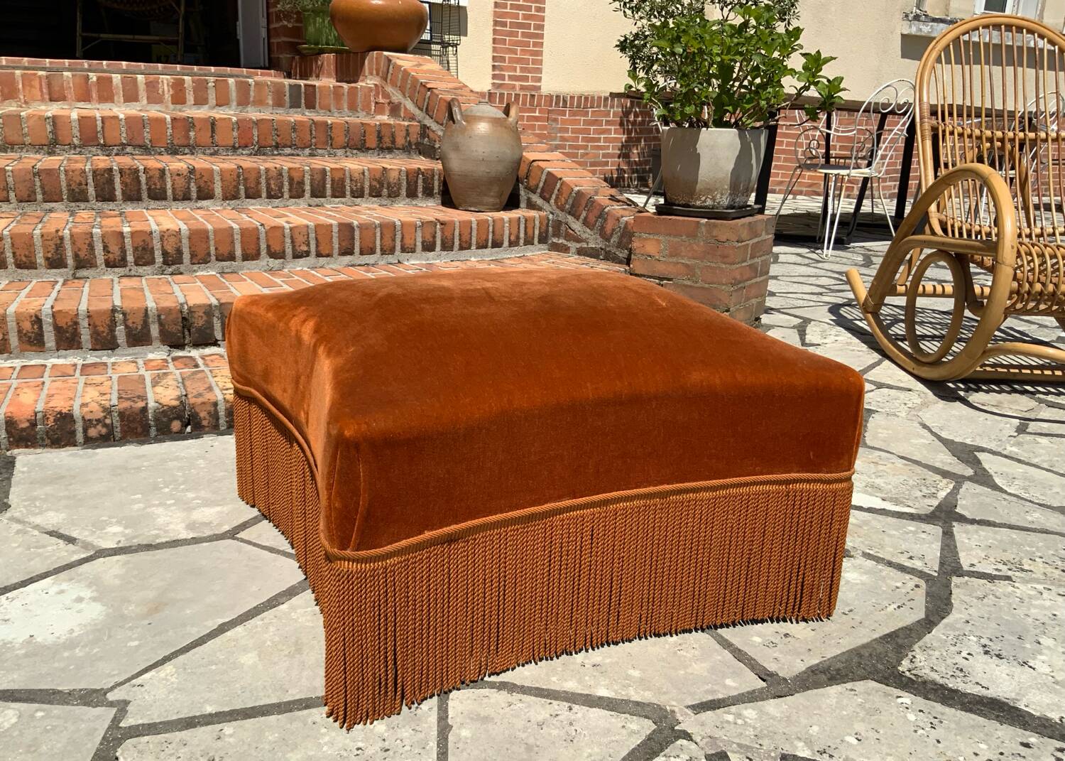 XL Ottoman Pouf Napoleon III