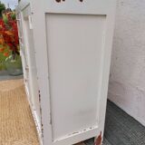 Small white Mado buffet, chippy paint