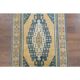 Vintage Turkish Oushak Handmade Wool Cotton Orange Area Rug 95x188