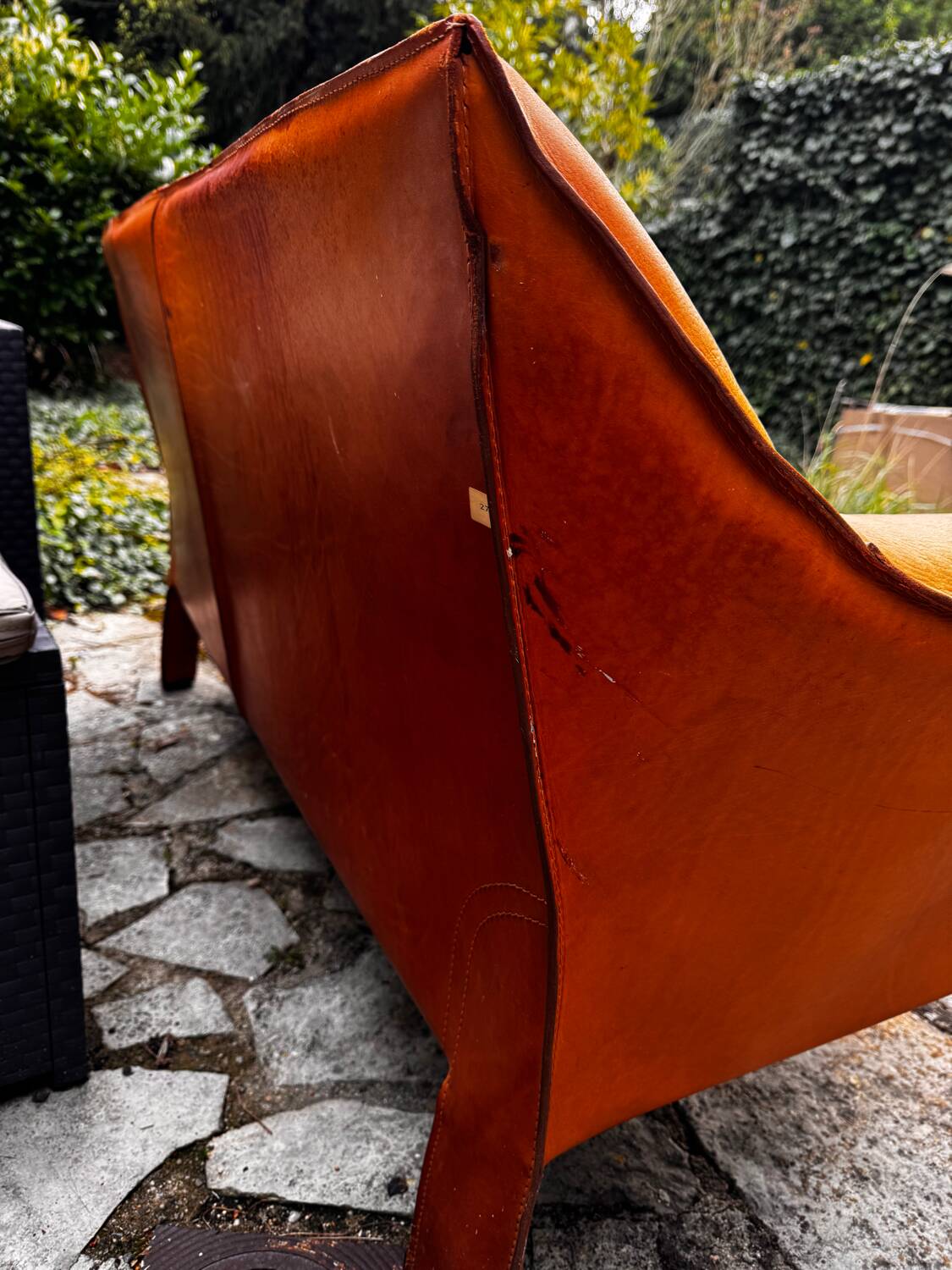 Canapé et fauteuil CAB415 de Mario Bellini pour Cassina