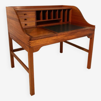 Scandinavian teak desk, design Andreas Hansen