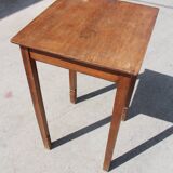 High side table in oak