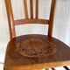Bistro chair in solid beech – 50s/60s