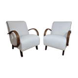 Pair of armchairs by Jindrich Halabala