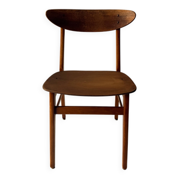 Chaises de Salle à Mange de Farstrup années 50