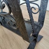 Porte-revues vintage en fonte