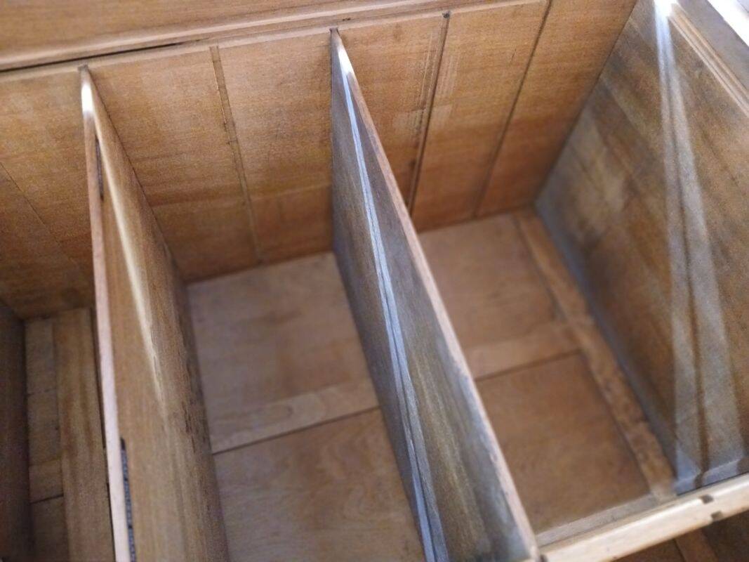 Wooden wardrobe