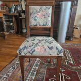 2 upholstered mahogany chairs - 1900s period