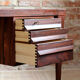 Mid-Century Modern Rosewood Executive Desk by Kai Kristiansen, Model 70, 1950s