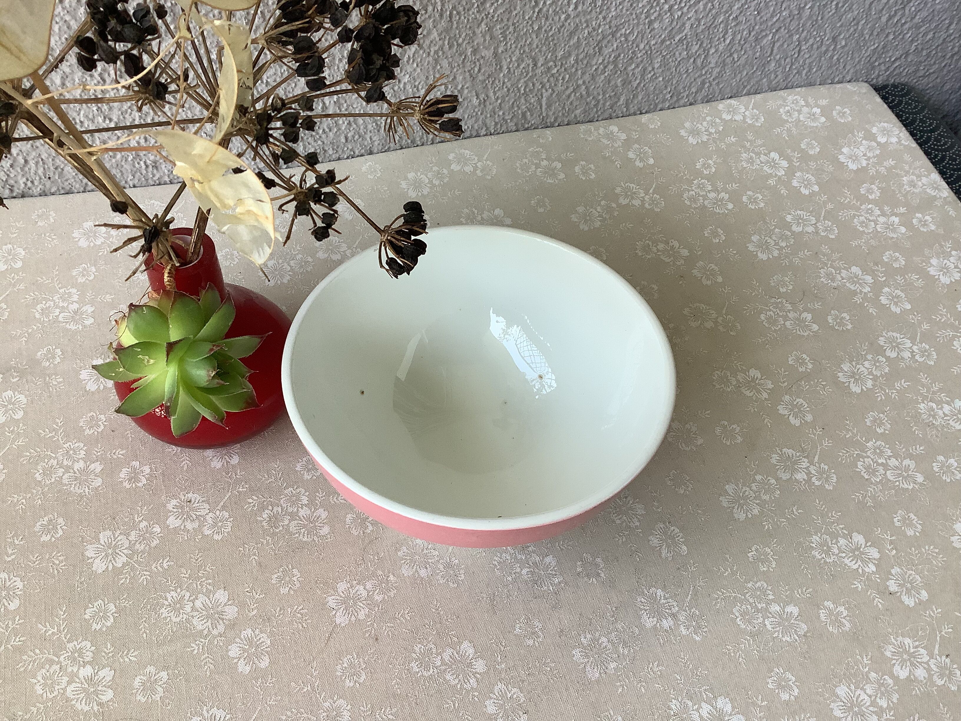 Pink Digoin Bowl - Medium Model