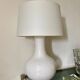 Lampe en céramique blanche, 1970