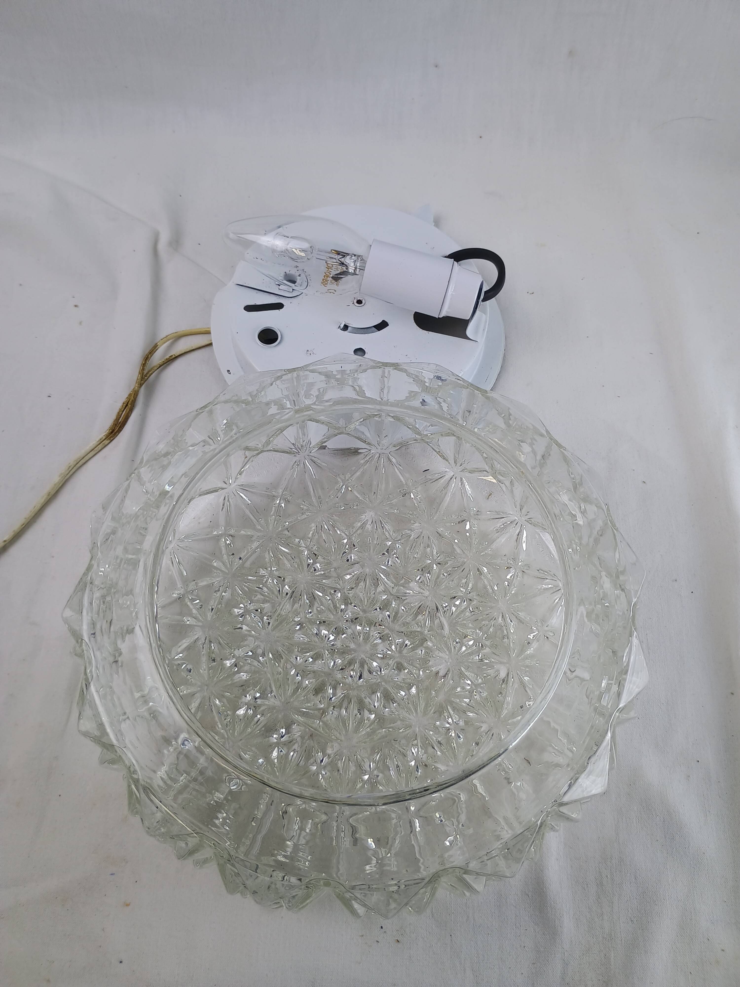 Superb vintage french ceiling light vianne