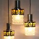 1970s hanging Raak 3 lights