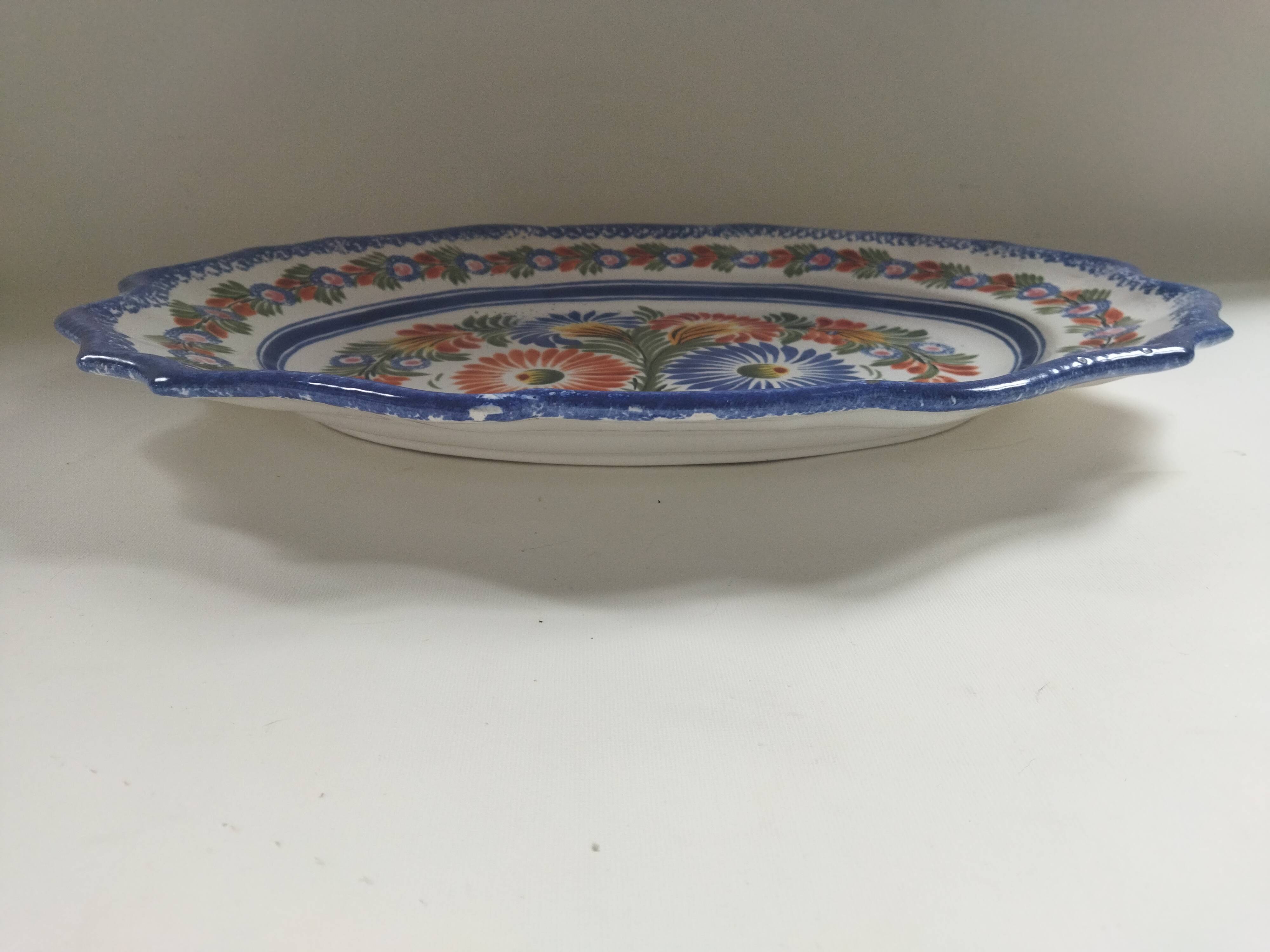 Henriot Quimper dish