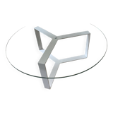 Glass coffee table from Alex de Rouvray