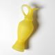 Mid-century Glass Lemon Patterned Yellow Jug / Limoncello Carafe / Italy