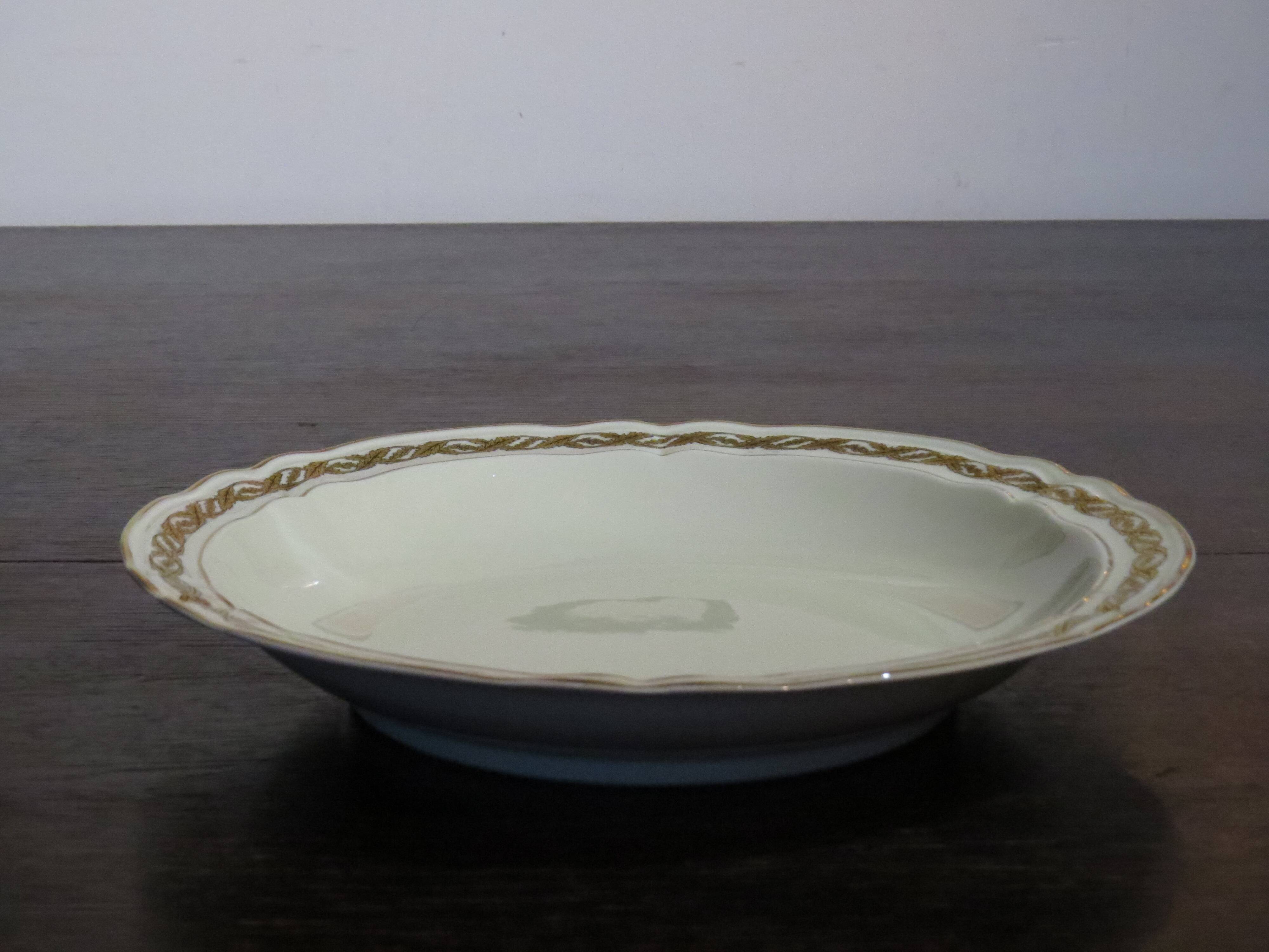 Bernardaud - noailles set of 10 plates and 2 dishes