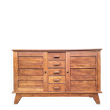 Buffet René Gabriel, furniture reconstruction known as that of the disaster victims.