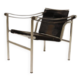 LC1 armchair with reclining backrest, model B301 by Le Corbusier - no. 412