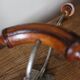 Patère butterfly two metal wooden hooks