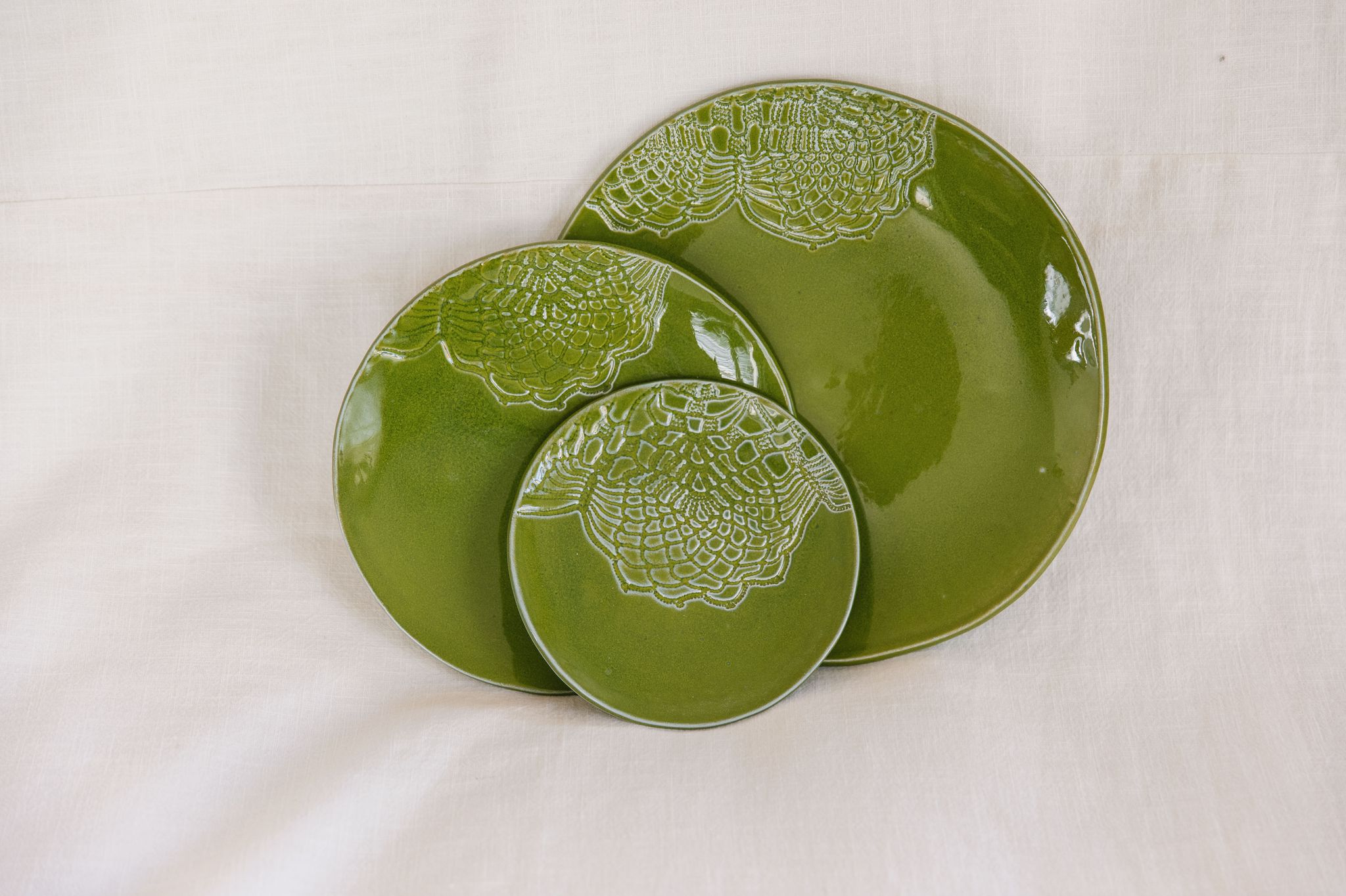 Blanca olive l plates